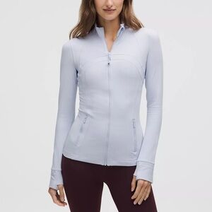 Lululemon Define Jacket Nulu Serene Blue Size 8